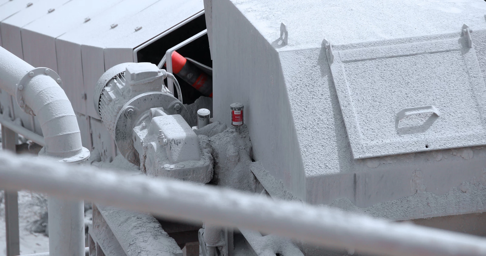 a perma FLEX automatic lubrication solution mounted to industrial machinery