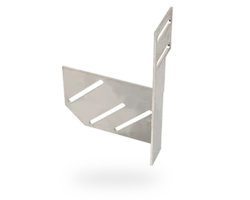 Soporte izquierdo para cepillo lubricador para grandes cadenas<br />