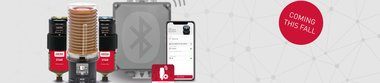 COMING THIS FALL: perma Gateway BLUETOOTH