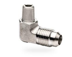 90 deg elbow 9/16 JIC male to 1/8 BSPT male 316SS