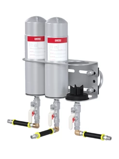 Kit STAR Heavy Duty de 3 pontos para montagem em trilho com mangueira de 30 pés