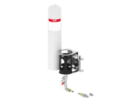 ANSCHLUSSTEILE SET STAR 500 Heavy Duty 1-fach 65 mm Montageklemme ohne Schlauch