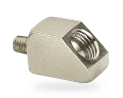 Angle 45° 1/4-28 UNF male x 1/4" NPT female