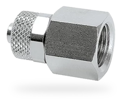 Conector de tubo G1/4 fêmea para tubo Ø externo 8 mm