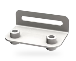 2 point standard duty bare gas bracket 304SS