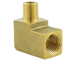 Angle 90° 1/8" NPT Male x G1/4 Female 