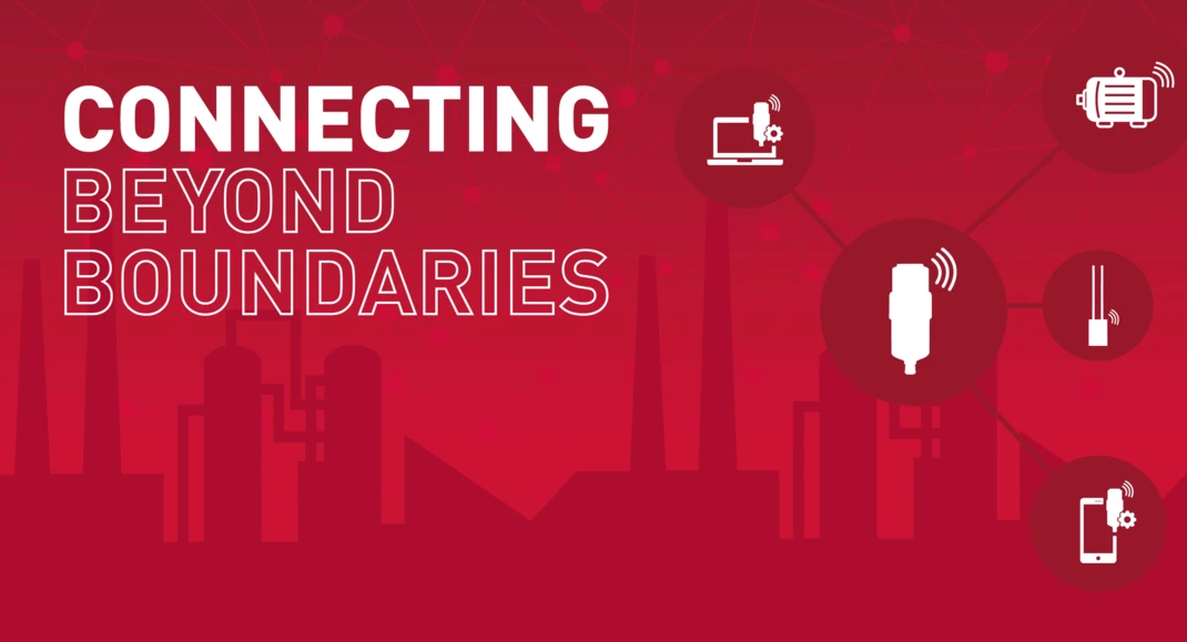 a red graphic showing perma's connected solutions linked together wiht the phrase Connecting Beyond Boundaries