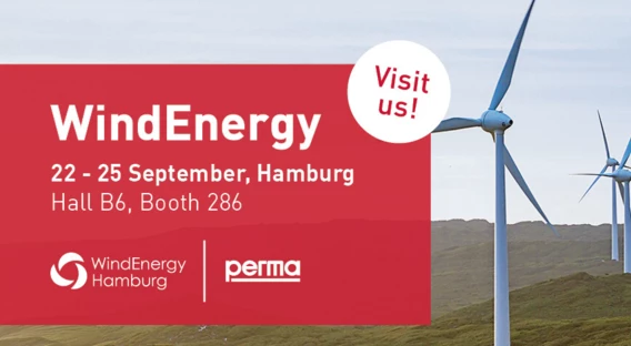 perma auf der WindEnergy 2026 Messe in Hamburg