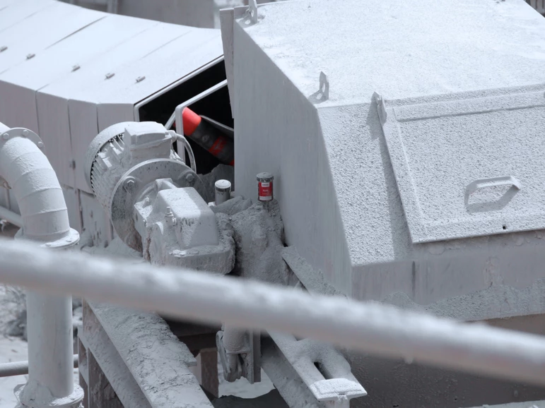 a perma FLEX automatic lubrication solution mounted to industrial machinery
