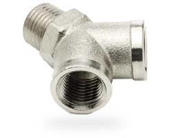Raccord en Y 2 x G1/4i x R1/4e<br /> 