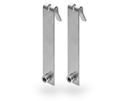 SS cage hanger arms (2 arm set)