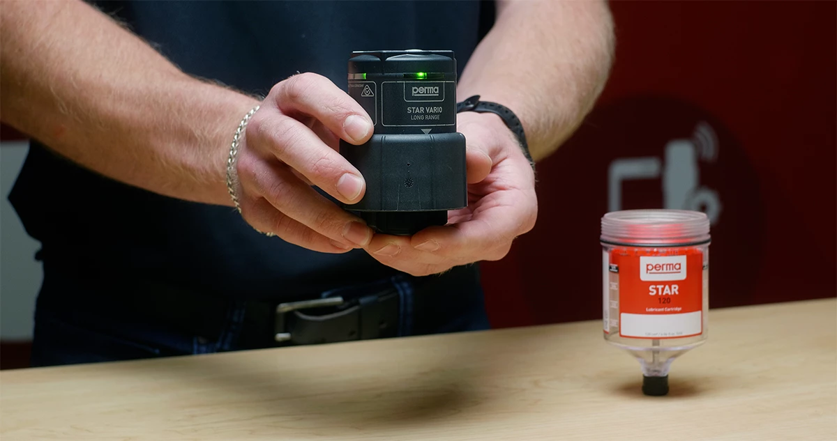 perma connected lubrication system supporting remote monitoring