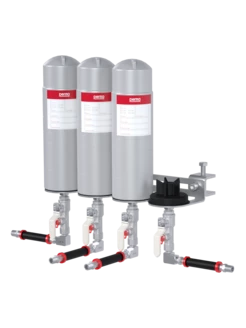SET DE MONTAJE STAR Standard Duty para 4 puntos<br /> con colgador incluidos 40 ft / 12.2 m de manguera