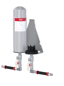 SET DE MONTAJE STAR Standard Duty para 2 puntos<br /> con colgador incluidos 20 ft / 6 m de manguera
