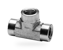 Adaptor T 3 x 1/4" NPT F