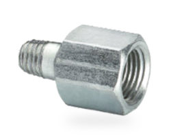 Reducer 1/4-28 UNF male x 1/8" NPT female