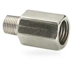 Redutor 1/8" NPT macho x 1/4" NPT fêmea