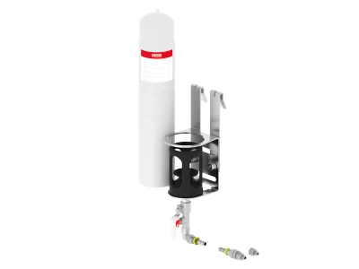 ANSCHLUSSTEILE SET STAR 500 Heavy Duty 1-fach Schutzgitter ohne Schlauch