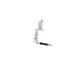 INSTALLATION KIT CLASSIC, FUTURA, FLEX, NOVA Standard Duty 1-point 65&nbsp;mm (2.56&nbsp;inch) beam clamp mount incl. 3 ft hose 