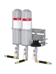 Kit STAR Heavy Duty - Suporte com grampo para viga de 30&nbsp;mm de 3 pontos e mangueira de 30 pés