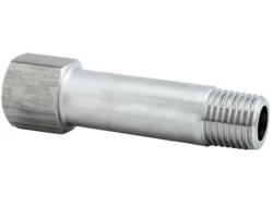 Alargador de 2 pulgadas 1/4" NPT M x G1/4 H (Acero inoxidable)