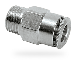 Tube connector M10x1 male for tube oØ 6 mm straight 