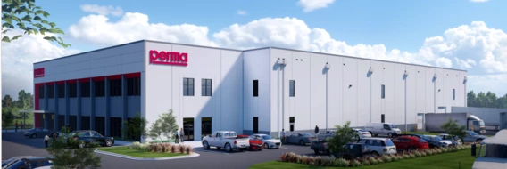 A perma USA abre caminho para a nova sede dos EUA em Charlotte