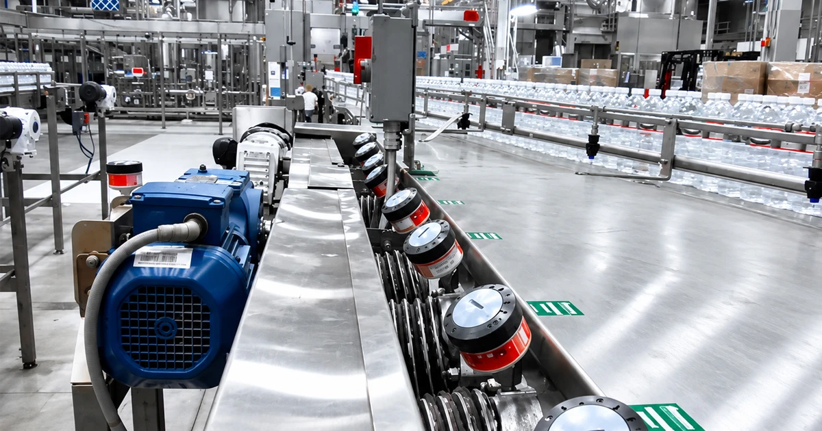 Industrial production equipment representing unplanned downtime costs