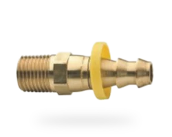 Conector de mangueira 3/8" NPT macho para mangueira iØ 1/2" push on