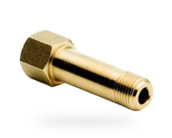 Extensão 2 polegadas 1/4" NPT macho x 1/4" NPT fêmea