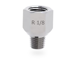 Manguito de reducción R1/8 M x G1/4 F