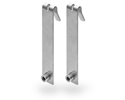 SS cage hanger arms (2 arm set)