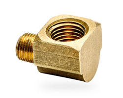 Angle 90° 1/8" NPT male x 1/4" NPT female square