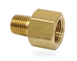 Redutor 1/4" NPT macho x 3/8" NPT fêmea