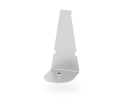 1 point standard duty cage hanger bare bracket 304SS