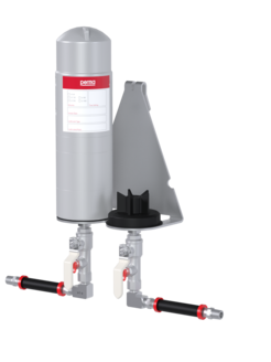 SET DE MONTAJE STAR Standard Duty para 2 puntos<br /> con colgador incluidos 20 ft / 6 m de manguera
