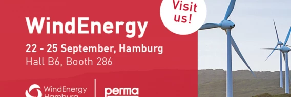 perma at the WindEnergy 2026 trade fair in Hamburg