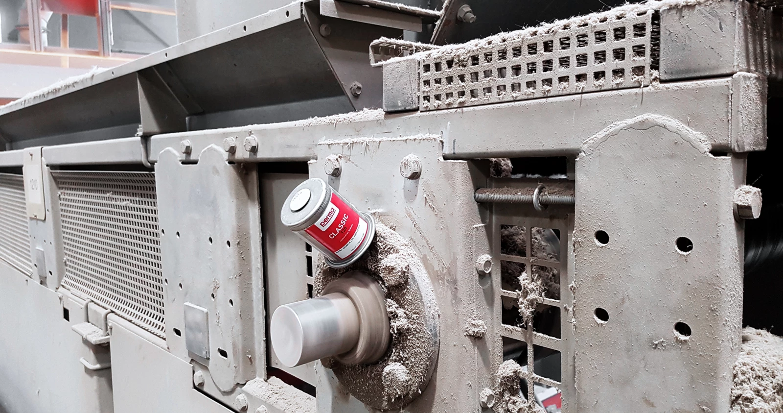 a perma CLASSIC mounted to industrial machinery