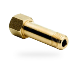 Extension 2 inch 1/4" NPT male x 1/4" NPT female