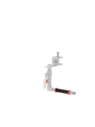 INSTALLATION KIT CLASSIC, FUTURA, FLEX, NOVA Standard Duty 1-point 30 mm (1.18 inch) beam clamp mount incl. 3 ft hose