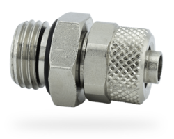 Tube connector G1/4 male for tube oØ 8 mm