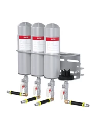 Kit STAR Heavy Duty - Suporte com grampo para viga de 30&nbsp;mm de 4 pontos e mangueira de 40 pés