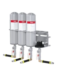 Kit STAR Heavy Duty - Suporte com grampo para viga de 65&nbsp;mm de 4 pontos e mangueira de 40 pés