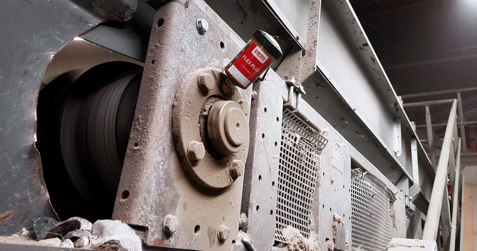 perma FLEX PLUS mounted on a conveyor