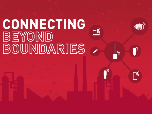 a red graphic promoting perma's connected capabilities