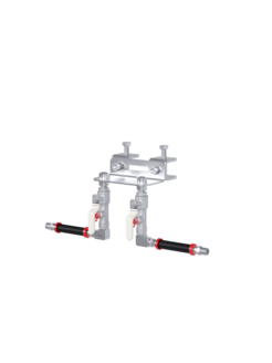 SET DE MONTAJE CLASSIC, FUTURA, FLEX, NOVA Standard Duty para 2 puntos con pinza<br /> de montaje 30 mm